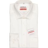 MARVELIS - Modern Fit - Overhemd - Beige - Strijkvrij