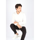 MARVELIS - Modern Fit - Overhemd - Beige - Strijkvrij