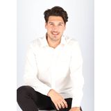 MARVELIS - Modern Fit - Overhemd - Beige - Strijkvrij