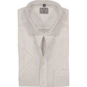 MARVELIS - Comfort Fit - Overhemd - Beige - Korte Mouw