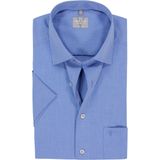 MARVELIS - Comfort Fit - Overhemd - Blauw - Korte Mouw