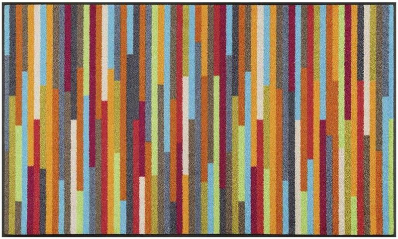 wash+dry - Design Mat - Antraciet - Nylon - Antislip, Geluiddempend