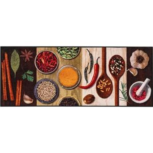 Wash+Dry - Tapijt Hot Spices 60 x 180 cm, kleurrijk