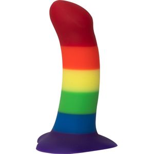 Fun Factory - Amor - Dildo met zuignap - Regenboog kleuren - Pride edition