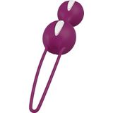 Fun Factory FF34165 Liefdesballen, SMARTBALLS DUO Bekkenbodemtrainer, van medicinale silliconen, Violet/wit