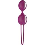 Fun Factory FF34165 Liefdesballen, SMARTBALLS DUO Bekkenbodemtrainer, van medicinale silliconen, Violet/wit