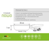 WOLL MADE IN GERMANY Bratpfanne »Nowo Titanium«, Aluminiumguss, (1 tlg.), Made in Germany