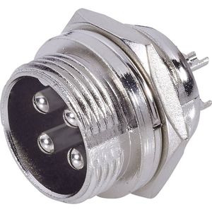 Midland Alan Microfoon Paneel Jack 4-polig NC 515 5140, Geschikt voor 4-polige microfoonstekkers, CB Radio, Accessoires voor portofoons