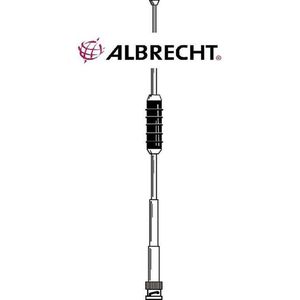 Albrecht - 6157 AE - Antenne - Telescoop - Frequentiebereik 1,8-2080 MHz