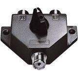 Albrecht Antenneomschakelaar CX 201 7401 - PL-Aansluitingen