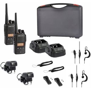 Midland G18 Pro NC 2er Koffer C1145.S5 PMR-portofoon Set van 2 stuks