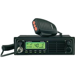 Albrecht CB-radio AE 6491, 12/24V, Walkietalkie, Zwart