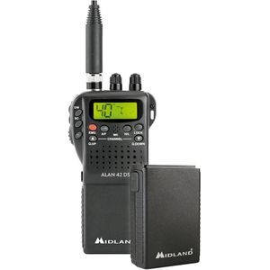 Midland Alan 42 DS Powerbundle - CB-radio - Met Lithiumbatterij - Digitale Ruisonderdrukking