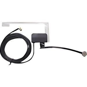 Albrecht DR56/57 DAB+ Kleefantenne - Zwart - 3m Kabel