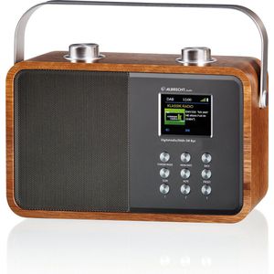 DAB+ kofferbakradio Albrecht DR 850 AUX, bluetooth-hout, a