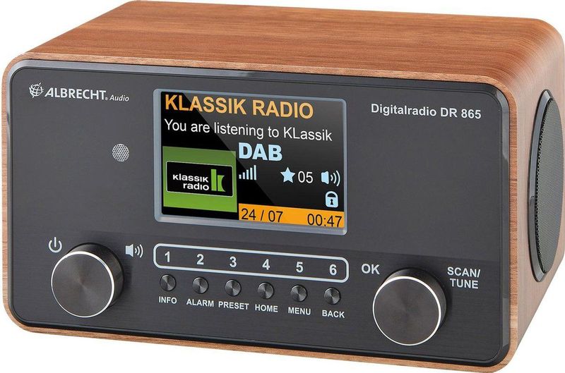 Albrecht DR 865 - DAB+ Radio - Bluetooth - Gebruiksvriendelijk