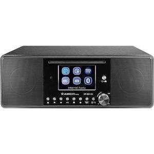 Albrecht - DR 895 CD - Hybride Radio - Zwart - Houten Behuizing