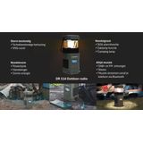 Albrecht DR 114 DAB+ Radio - Grijs - Met Campinglampje en Bluetooth
