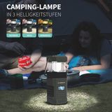Albrecht DR 114 DAB+ Radio - Grijs - Met Campinglampje en Bluetooth