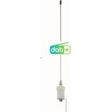 Albrecht.Audio DAB+ Basis Antenne met Montage Beugel en Kabel