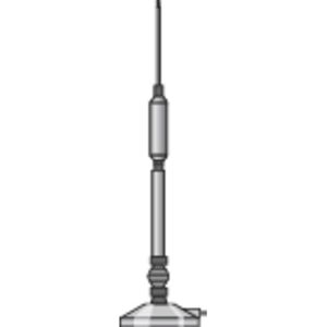 Albrecht - CBM-108 - Antenne - Zwart - Roestvrijstaal - 60 cm
