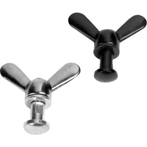 Albrecht - DV-27 - Bevestigingsschroef - Vleugelschroef - Accessoire voor Portofoons