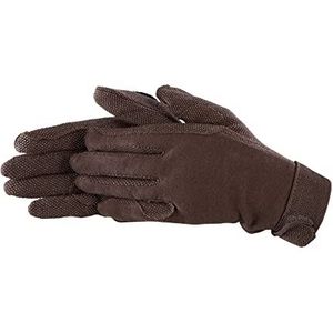 Pfiff 011318 Unisex handschoenen katoen, rijhandschoenen, bruin (bruin), S