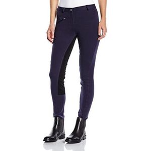 Paardrijbroek Stevige zit Blauw-Zwart volwassenen- Laatste exemplaar!!