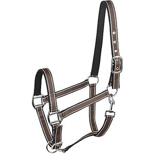 PFIFF kunststof halter, gevoerd, bruin-wit-zwart Cob