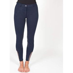 PFIFF Dames 102754 rijbroek, blauw-grijs, 38
