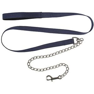 PFIFF 102990 leiband incl. 70 cm lange ketting karabijnhaak, aanbindbrei, 200 cm donkerblauw