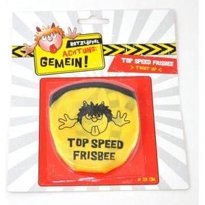 Rotzlöffel achtung: Gemein! Top Speed Frisbee 20 cm