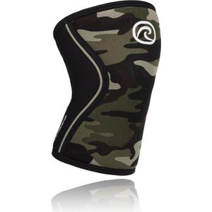 Rehband RX Kniebrace - 7 mm - Zwart/Camo - XS