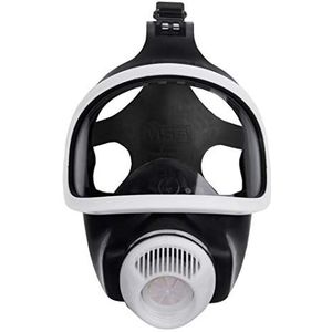 MSA, 3S Basic Plus, volledig masker, gasmasker voor gebruik met ademfilter, ronde schroefdraadaansluiting Rd 40 x 1/7 inch en blaasfilterapparaten, EN 136