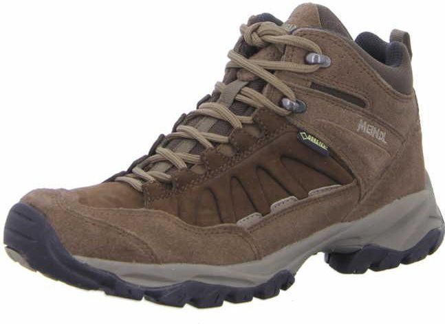 Meindl - 3423 Nebraska Lady Mid GTX - Wandelschoenen - Bruin - Nubuck/Suède