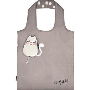 Moses Shopper Ed The Cat Glow-in-the-dark 36 X 56 Cm Grijs