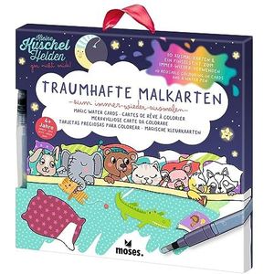 moses. Kleine Kuschelhelden Prachtige kleurkaarten, herbruikbaar kleurboek met waterstift, magisch kleurboek, waterkleurboek voor kinderen vanaf 4 jaar