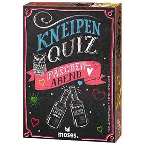 moses. kroegquiz - koppelavond, pub-quiz voor een avond onder koppels, 3. Aanvullende set met 250 nieuwe vragen, gezelschapsspel voor volwassenen vanaf 16 jaar