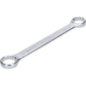 SW-Stahl 01313L dubbele ringsleutel 20 x 22 mm plat I rechte uitvoering I 12-kant I ringsleutel I dubbele sleutel I ringsleutel