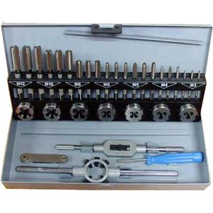 SW-Stahl 82233L draadsnijset 33-delig HSSG voor binnen- en buitendraad M3-M12