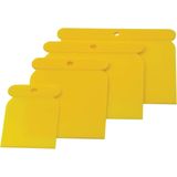 SW-Stahl - 91302L - Japanse Spatelset - Inhoud 4 Stuks - 50, 80, 100 en 120 mm