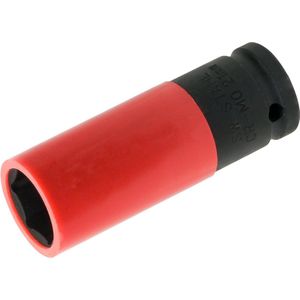 SW-Stahl 07873L wielmoerinzet met beschermhuls en dop 21 mm