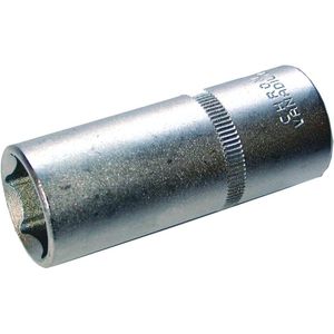 SW-Stahl 05430-10,0SB inzetstuk, 6,3 mm (1/4"") aandrijving, sleutelbreedte 10 mm, zeskant, van chroom-vanadium-staal, extra diepe uitvoering