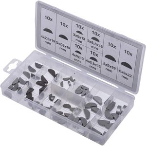 SW-Stahl S8064 veerwiggen, 80-delige set