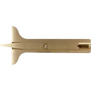 SW-Stahl - 72311L - Bandenprofieldieptemeter - Messing - 50 mm meshdiepte