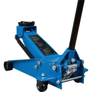 SW-Stahl 20731L garagekrik, 3 t I hydraulische krik I compacte autokrik I hydraulische stempelkrik 3 ton I werkplaatskrik I verlaagde voertuigen