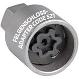 Velgsleutel - Set 02383L - Chroom-Vanadiumstaal - Inclusief Adapter 521