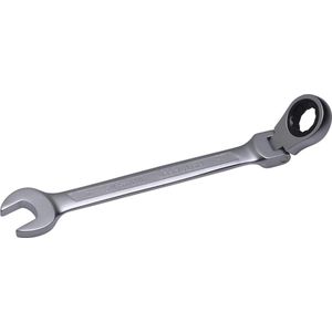 SW-Stahl 03530L-21 Combiratelsleutel 21 mm I Ringsleutel met scharnier I 72 tanden I Steeksleutel met ringratel I Combiratelsleutel SW 21