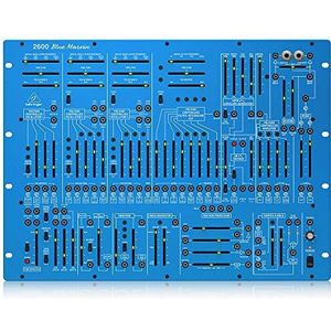 Behringer 2600 BLUE MARVIN speciale editie semi-modulaire analoge synthesizer met 3 VCO's en multimodale VCF in 8U rack-mount formaat.