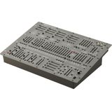 Behringer 2600 GRAY MEANIE speciale editie semi-modulaire analoge synthesizer met 3 VCO's, multimodale VCF en Spring-nagalm in 8U rack-mount formaat.